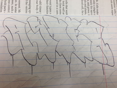 Graffiti Sketch - Photo by Kosh101 (2013)