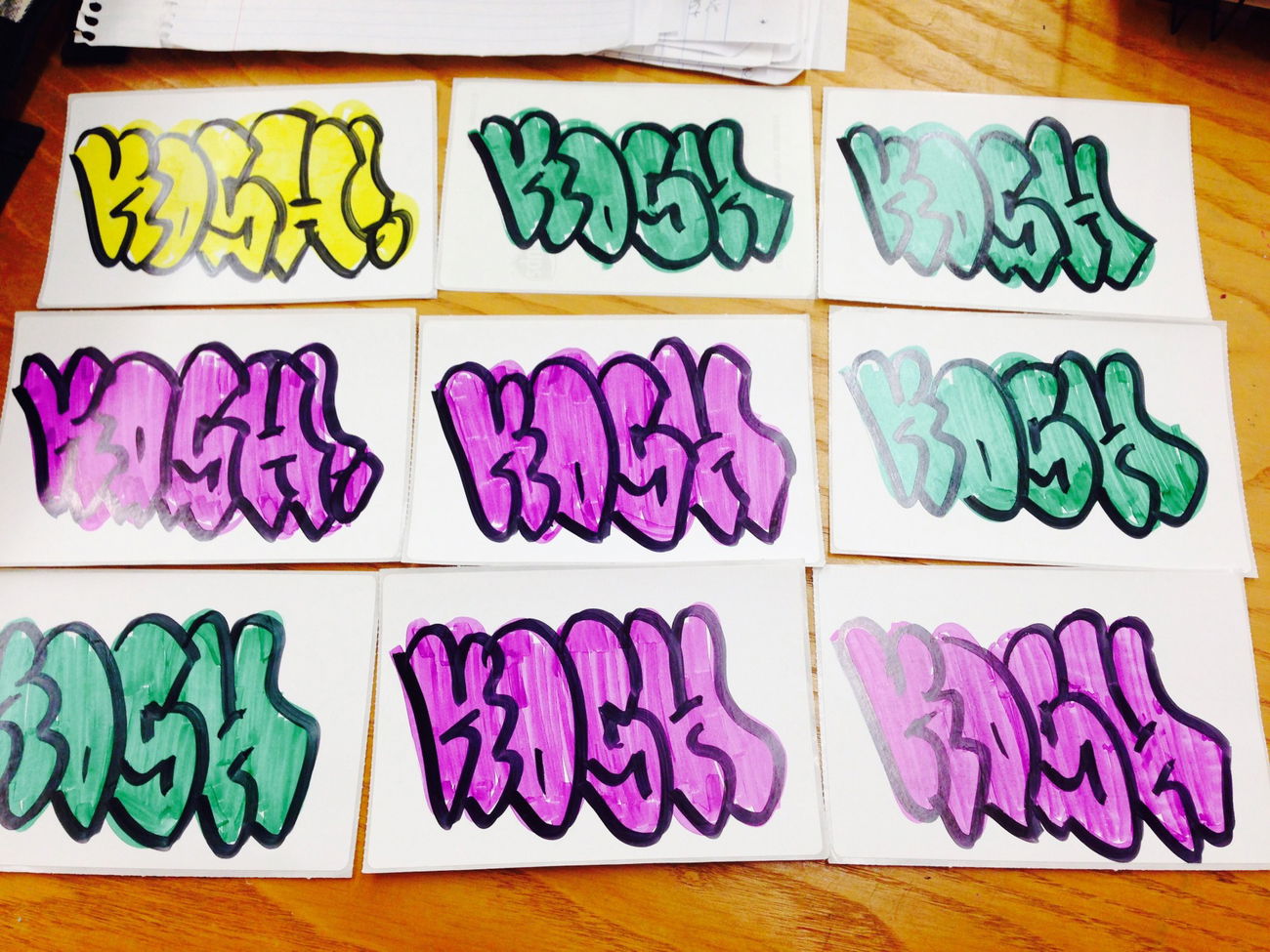 Graffiti Sketch - Photo by Kosh101 (2014)