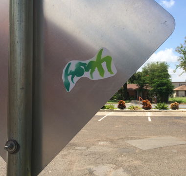 Graffiti Bombing - Photo by Kosh101 - Slaps (2015)