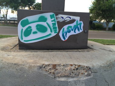 Graffiti Street Art - Photo by Kosh101 - Slaps (2015)