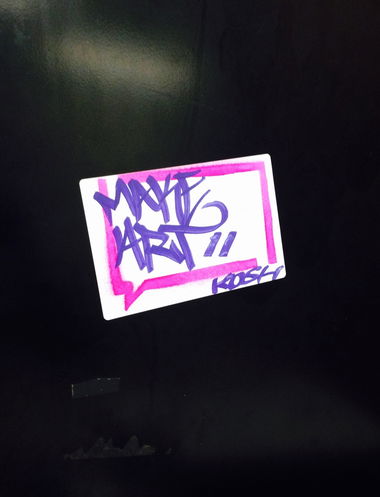 Graffiti Street Art - Photo by Kosh101 (2014)