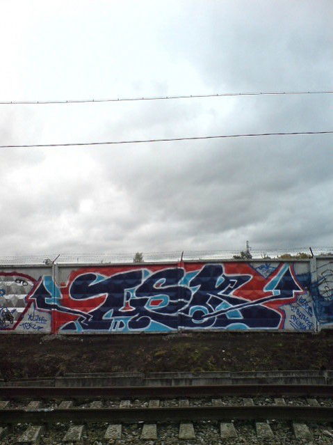 Graffiti Bombing in Russia - Photo by Kostas - tsk (2010)
