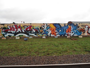 Graffiti Wall in Moscow - Photo by Kostas - Kostas, Zeus (2012)
