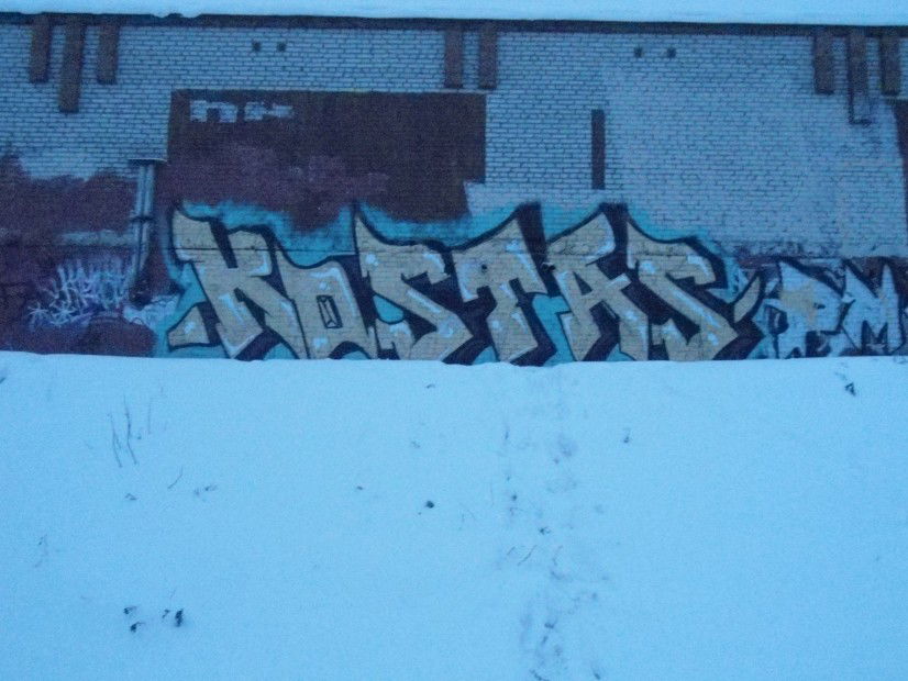Graffiti Bombing in Podolsk - Photo by Kostas - Kostas (2013)