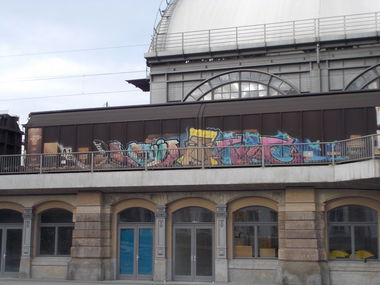 Graffiti Train - Photo by Krakl - Loys, Tase