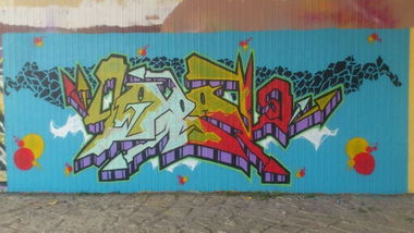 Graffiti Bombing - Photo by Krakl - Coral (2014)