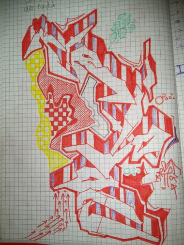 Graffiti Sketch - Photo by Krakl - Kear (2014)