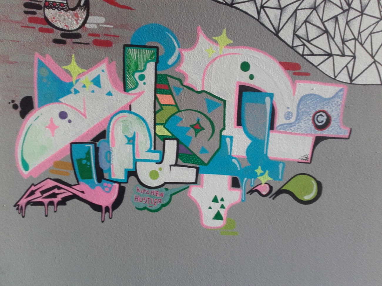 Graffiti Artwork - Photo by Krakl - Auflauf (2016)