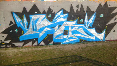 Graffiti Wall in Berlin - Photo by Krakl - Mark (2015)