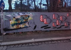 Graffiti Street Art - Photo by Krakl - Wurst (2016)