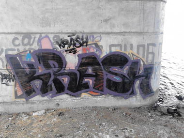 Graffiti Bombing - Photo by Krash - Krash (2014)