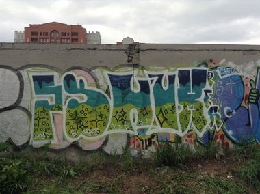 Graffiti Bombing - Photo by Kreque