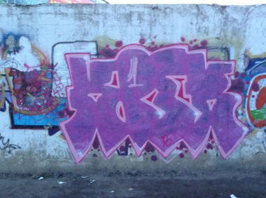 Graffiti Bombing - Photo by Kreque