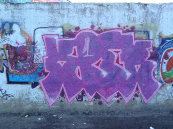 Graffiti Bombing - Photo by Kreque