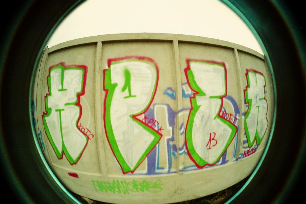 Graffiti Bombing - Photo by Kreque