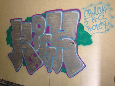 Graffiti Bombing - Photo by Kreque