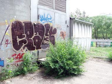 Graffiti Bombing - Photo by Kreque