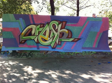 Graffiti Wall - Photo by Kreshone - bew, gsm (2011)