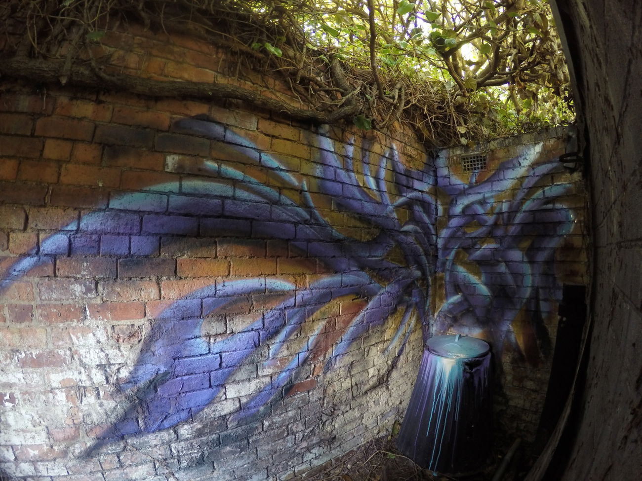 Graffiti Wall in Nottingham - Photo by Kreshone - bew, gsm (2015)