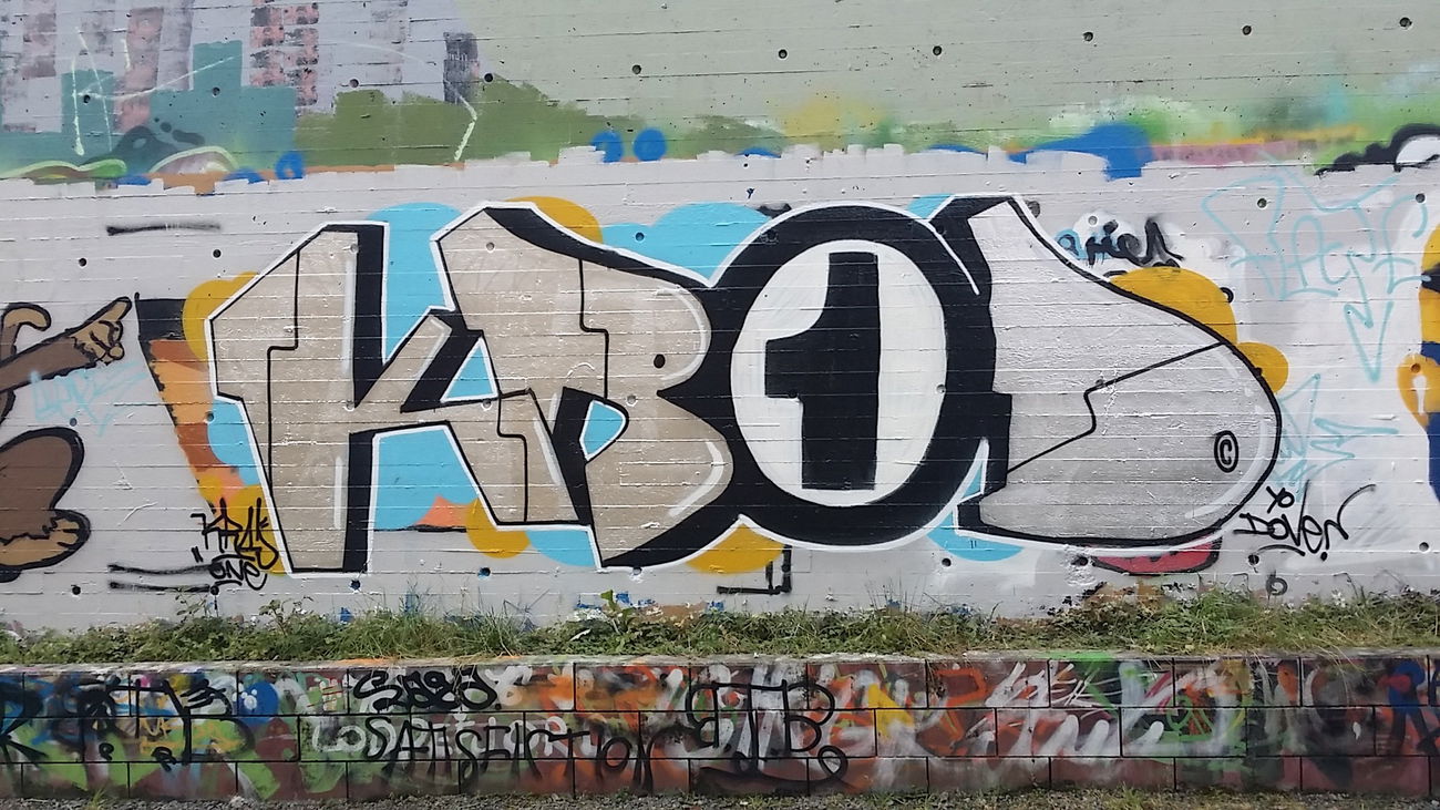 Graffiti Wall - Photo by Kridone - YO.DOVE!