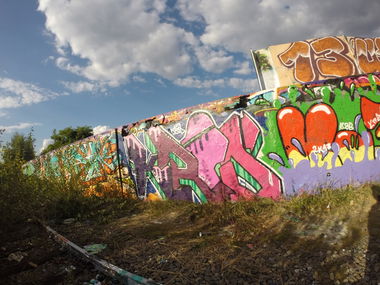 Graffiti Wall - Photo by Kridone