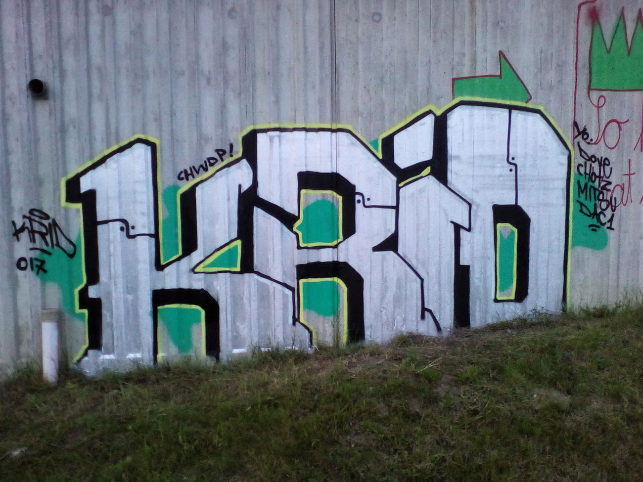 Graffiti Wall - Photo by Kridone