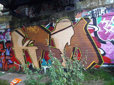 Graffiti Wall - Photo by Kridone