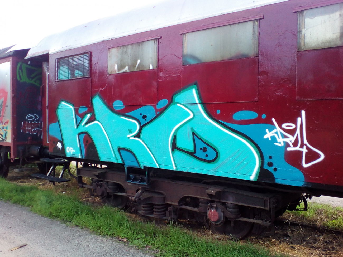 Graffiti Train - Photo by Kridone