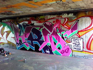 Graffiti Wall - Photo by Kridone