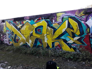 Graffiti Wall - Photo by Kridone