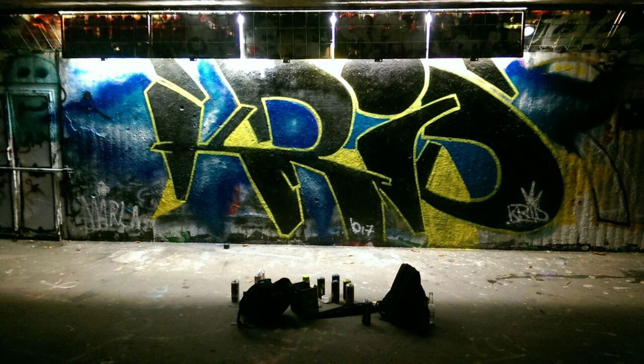 Graffiti Wall - Photo by Kridone