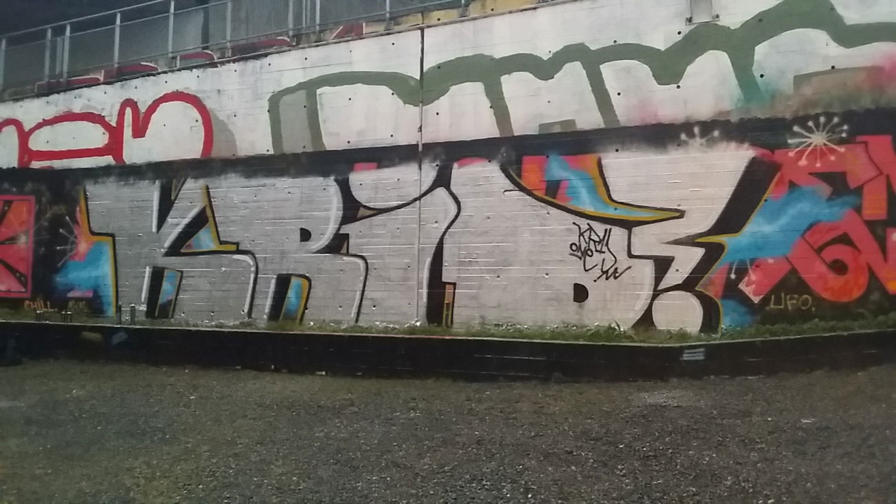 Graffiti Wall - Photo by Kridone