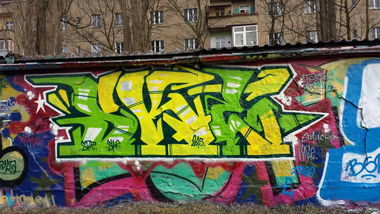Graffiti Wall - Photo by Kriso - ske, srf (2015)