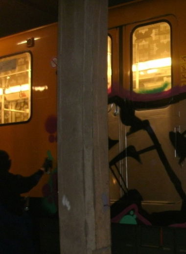 Graffiti Train - Photo by Kriso - srf