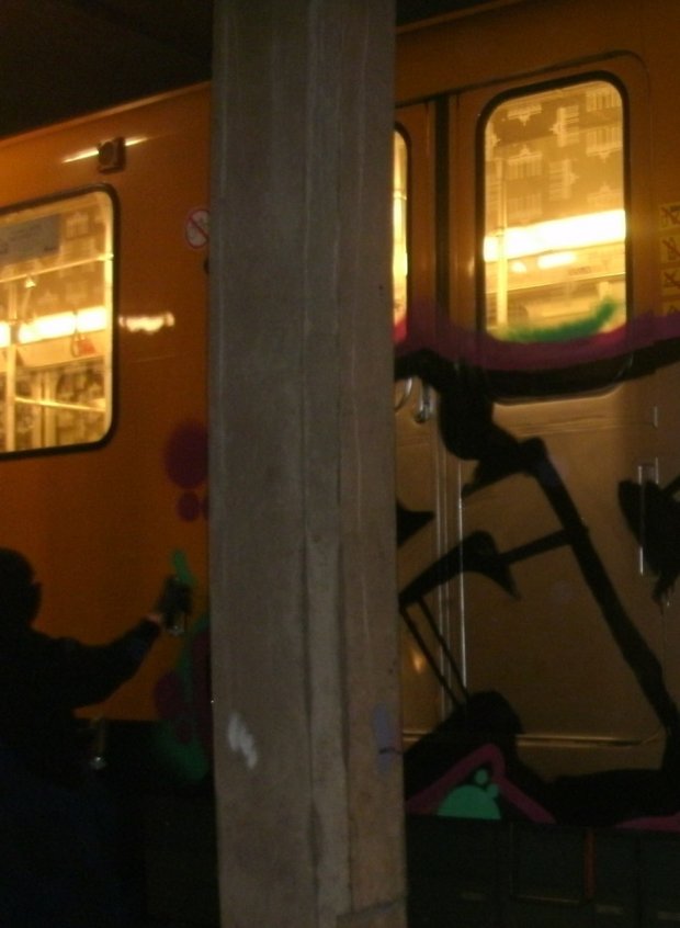 Graffiti Train - Photo by Kriso - srf