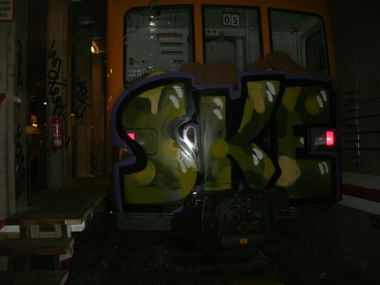 Graffiti Train - Photo by Kriso - ske