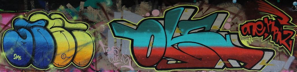Graffiti Wall - Photo by KrizOne - obst, kriz, rheine (2015)