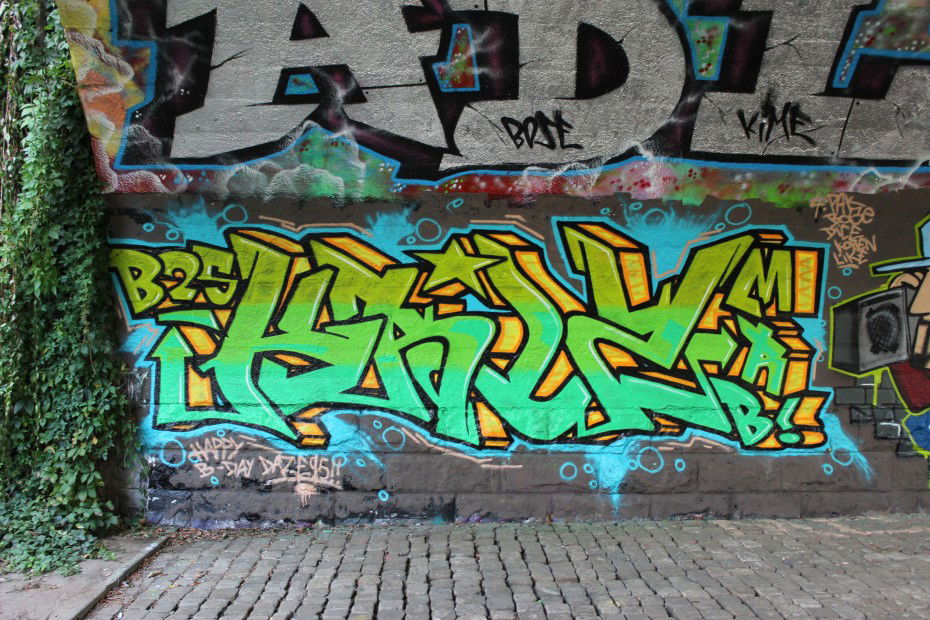 Graffiti Wall - Photo by KrizOne