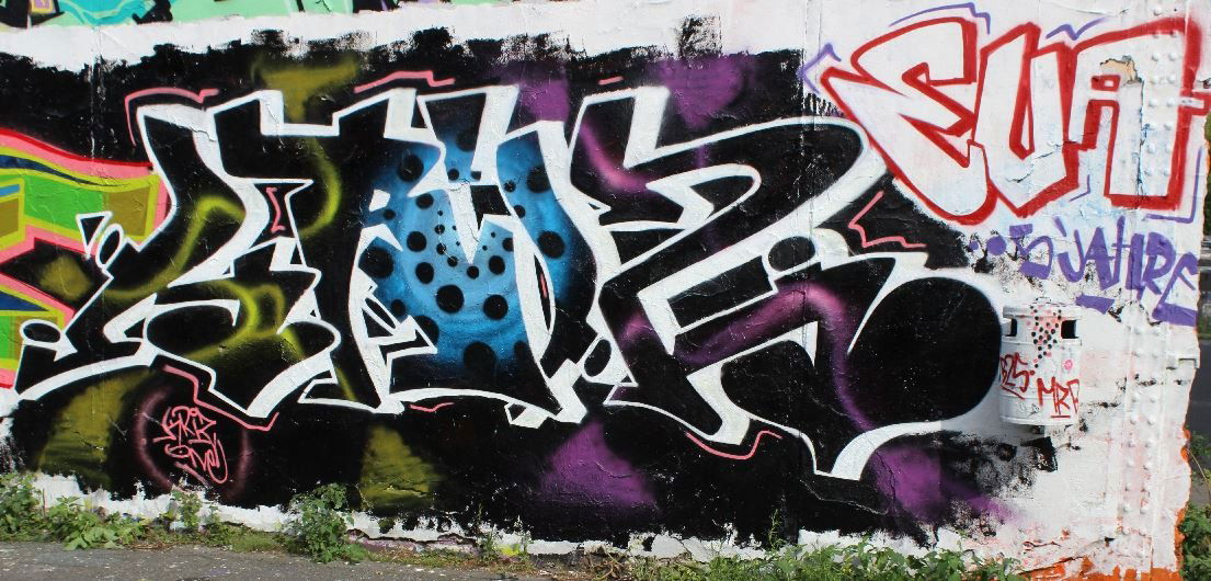 Graffiti Wall - Photo by KrizOne - kriz, one, münster (2015)