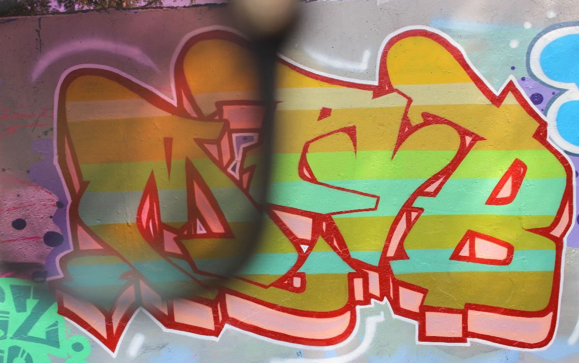 Graffiti Wall - Photo by KrizOne - sonnenbrille, skaterpark, kriz (2015)