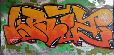 Graffiti Wall in Kreis Steinfurt - Photo by KrizOne - Kriz, B2S, MRB (2015)