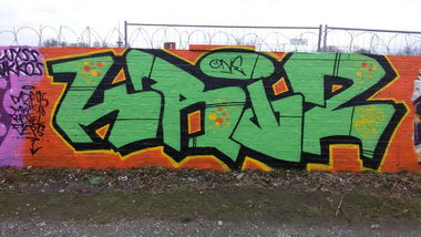 Graffiti Wall - Photo by KrizOne - B2S, MRB (2015)