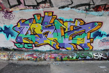 Graffiti Wall - Photo by KrizOne - kriz, one (2015)