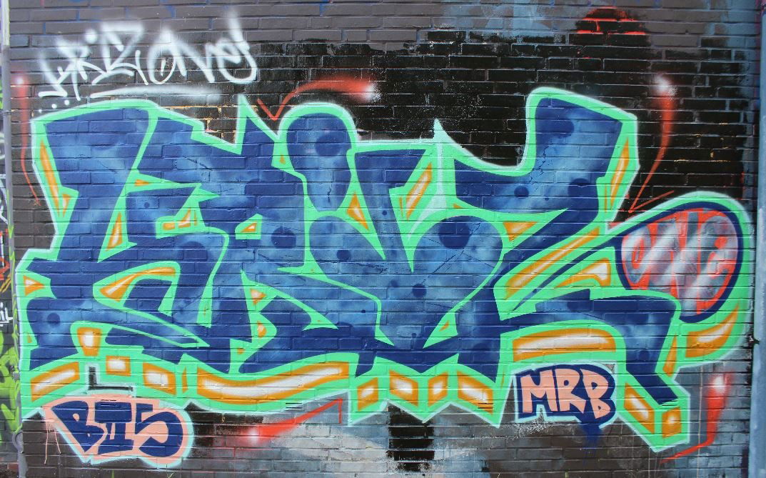 Graffiti Wall - Photo by KrizOne - kriz, one, mrb (2015)