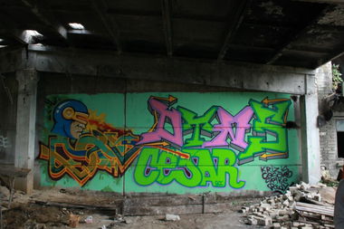 Graffiti Wall - Photo by Krizis_Dtns - DTNS (2013)