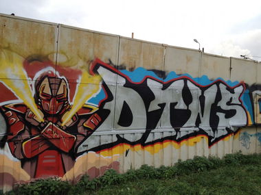 Graffiti Wall - Photo by Krizis_Dtns - Dtns (2013)
