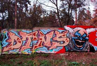Graffiti Wall - Photo by Krizis_Dtns - DTNS (2013)