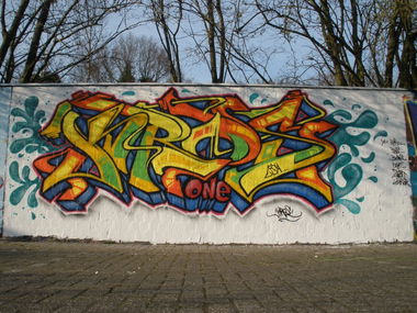 Graffiti Wall in Aurich - Photo by Kros87 - Kros, KrosOne, Kros87 (2012)