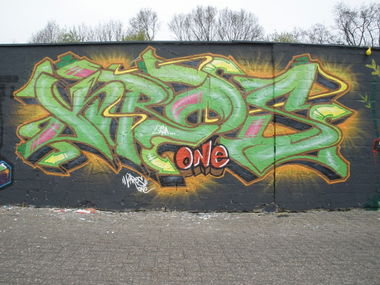 Graffiti Wall in Aurich - Photo by Kros87 - Kros, KrosOne, Kros87 (2012)