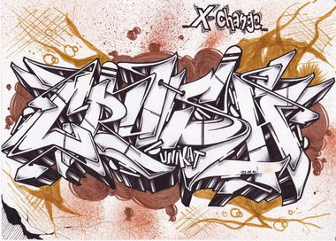 Graffiti Sketch in Aurich - Photo by Kros87 - Kros, KrosOne, Kros87 (2012)